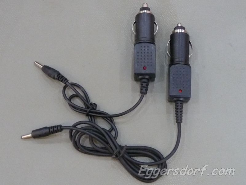 Hinweis zur Verwendung KFZ-Ladegeräten für Li-ion Taschenlampen / Stirnlampen